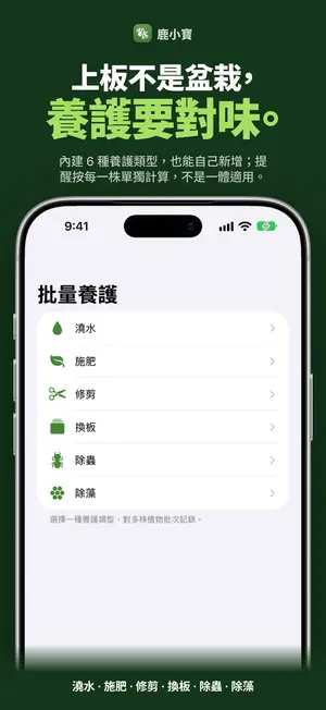 上板不是盆栽，養護要對味。