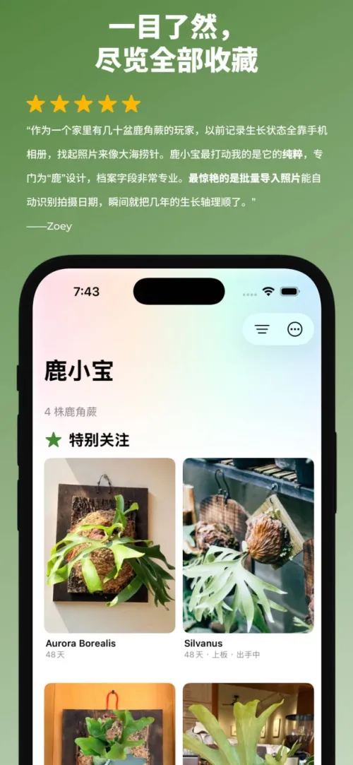 每一株都有